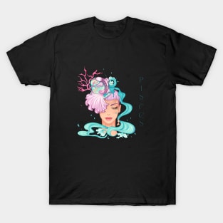 Zodiac Pisces : Born in March T-Shirt